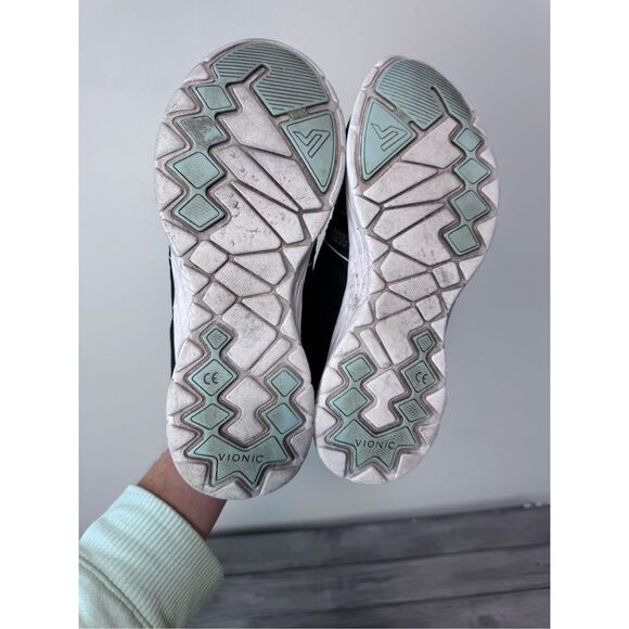 Vionic Mesh Lace-Up Sneakers WIDE Devra Black Size 11‎ - Picture 7 of 8